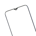 Miniatyrbilde 5 av 5: Reparasjonsverktøysett for berøringsskjerm i frontglass for Galaxy A40