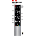 Miniatyrbilde 2 av 5: Universal fjernkontroll erstatning Mr-700+ for An-mr18ba An-mr19ba Mr20ga A0nb