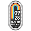 Pikkukuva 5 / 5: Xiaomi Smart Band 8:lle timanttikoristeinen kellokehys PC-ontto suojakotelo Electroplating Silver