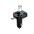 Miniatyrbillede 1 af 5: Trådløs Bluetooth Bil FM Radio Transmitter Adapter med Håndfri Opkald 2 USB 1 Type-C PD Oplader,