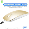 Miniatyrbilde 4 av 4: Trådløs Bluetooth-mus for Macbook Pro Gold