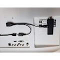 Miniatyrbilde 2 av 3: Usb til DC 2,0 mm-kabel, ørepropper Usb DC-laderadapter 2 Pack