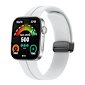 Pikkukuva 2 / 5: Huawei Watch Fit 3 -silikoniranneke, magneettinen taittolukko, rannekoru White