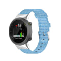 Miniatyrbild 2 av 5: För Forerunner 45 Nylon Watch Band Armband Armband Slitstarkt Blue