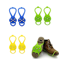 Miniatyrbillede 3 af 5: 3 par 5 tænder Anti-slip Ice Snow Shoe Walk Cleats Grips