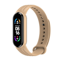 Miniatyrbillede 1 af 4: Silikone urrem til Xiaomi Mi Band 6/5 Walnut