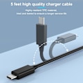 Miniatyrbilde 4 av 5: Lader for Nintendo Switch/Switch Lite/OLED/Dock/Pro Controller 39W USB C 15V/2.6A Adapter