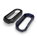 Miniatyrbild 3 av 5: För Mi-Band 8 PC Screen Protector Tempered Film+ Case All-inclusive Bumper-Shell Transparent