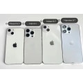 Miniatyrbilde 2 av 2: [full metall] Dummy-telefonskjermmodell kompatibel med Apple Iphone 14 Pro Ikke-fungerende oppgradert metallramme 6,1 tommer Sliver Blackscreen