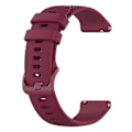 Miniatyrbilde 1 av 4: Universal gittertekstur erstatning for Xiaomi Haylou Solar LS01/ID205/Willful SW021 Wine red, Wine Red D Other Smartwatch Model