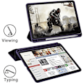 Pikkukuva 5 / 5: Ipad Air 4 case 10,9 tuumaa kynätelineellä, automaattinen herätys/nukkuminen Blue