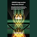 Pikkukuva 2 / 5: Johdoton autonimuri, 2-in-1 johdoton kannettava UV-punkkien vastainen imuri (vihreä)