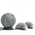 Miniatyrbillede 1 af 4: Sfærisk trådløs Bluetooth aftagelig magnetisk 3d-surround Silver gray