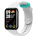 Pikkukuva 2 / 3: 10 kpl Xiaomi Smart Band 8 Pro -rannekkeen pidikettä, silikoniset pidikkeet, lenkit, rannekkeen kiinnityssormus Light green Xiaomi Smart Band 8 Pr