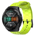 Miniatyrbillede 1 af 4: Fodboldmønstret urrem til Huawei Watch GT 2E Lime Green