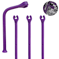 Miniatyrbild 2 av 5: Silikondiskmaskintillbehör Silikon Stemware Saver Flexibel Stemwarehållare Diskmaskin Vinglasskydd 4pcs