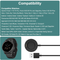 Pikkukuva 1 / 4: Latauslaite Garmin Forerunner 965 955 945 935 745 265 255 245 55 45, Approach S10 S12 S40 S42 S60 S62 S70, Fenix 7 7S 7X, latauskaapeli