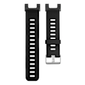 Miniatyrbillede 3 af 3: Silikone urremme i to farver - udskiftningsrem til Huami Amazfit T-rex / T-rex Pro Black Red