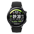 Miniatyrbillede 5 af 5: For Oppo Watch X udskiftning blød silikone rem justerbar urrem Black