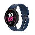 Miniatyrbild 4 av 4: För Huawei Watch GT 2 42mm armband med silverspänne Dark Blue