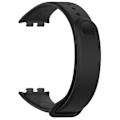 Miniatyrbillede 3 af 5: For Honor Band 9 Watch Band Soft TPU Justerbar Håndledsstrop Black