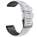 Pikkukuva 1 / 4: Garmin Fenix 6 -silikoniranneke White Black