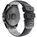 Pikkukuva 3 / 4: Garmin Fenix 6 -silikoniranneke Black Grey