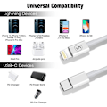 Miniatyrbild 4 av 5: SiGN iPhone 13 Laddare USB-C PD & USB-C till Lightning Kabel MFI 1m, 20W