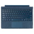 Microsoft Surface Pro 7+/7/6/5/4/3 Bakgrundsbelyst Bluetooth-tangentbord med pekplatta Flerfärgad