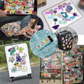 Miniatyrbilde 8 av 8: 50 stk. Marvel Superhelt Spider Man Graffiti Klistremerke Gitar Kostyme Onesize 50 stk.