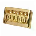 Gitarr Hardtail Stall Sadel för ST/TL 6-strängad Gitarr Fasta Hard Tail Delar för Elgitarr Tillbehör Krom/Svart/Guld Gold