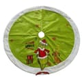 81 cm juletræsmåtte The Grinch julegulvmåtte dekorationer