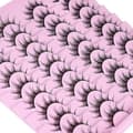 Lösögonfransar Minkfransar Fluffiga 3D Faux Mink Kattfransar