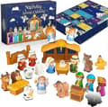 Julekrybbe Julekalender til Børn, Julehistorie Krybbespil Kristent Julekalender til Småbørn, Børn, Drenge, Piger