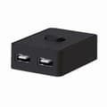 USB-switch för skrivardelning, dubbelriktad switch 2 in och 1 ut eller 1 in och 2 ut USB-delningsswitch USB2.0