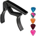 Capo, Gitarr Capo, Med 5-pack Plektrum, Gitarr Capos, För Akustisk Gitarr, Elgitarr