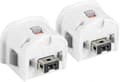 2 Motion Plus Adapter Sensor for Wii Remote, Motion Plus Adapter Akselerator Erstatning for Wii Motion Plus Adapter Hvit