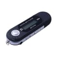 Bärbar USB MP3-spelare Musikspelare Digital LCD-skärm Svart