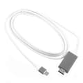 Pikkukuva 4 / 5: USB Type-C–HDMI-kaapeli 2M Samsung Galaxy S8 G950:lle - Valkoinen