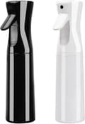 2 st Tomma Plastsprayflaskor för Hårvatten 300ml Kontinuerlig Vattendimma Tom Sprayflaska, Multifunktionell Fin Vattendimsprayflaska