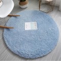 Miniatyrbilde 2 av 5: Moderne Enkle Teppe Tykk Rundt Område Teppe Stue Gyngestol Gulvmatte Plysj Myke Soverom Sengtepper Hjem Dekor White 3XL Diameter 160cm