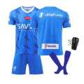 Pikkukuva 4 / 5: 23-24 Al-Hilal Saudi FC Lasten jalkapallopaita nro 10 Neymar EI+sukat NO+socks XS