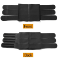 Miniatyrbillede 7 af 7: Neopren Lynlås Kvinde Shapewear Elasticitet Postpartum Recovery Sort Black XL
