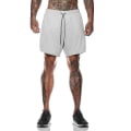 Miniatyrbild 3 av 5: 2-i-1 Träningsshorts för Herrar med Fickor med Dragkedja light grey M