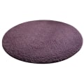 Miniatyrbilde 1 av 5: Moderne Enkle Teppe Tykk Rundt Område Teppe Stue Gyngestol Gulvmatte Plysj Myke Soverom Sengtepper Hjem Dekor Purple M Diameter 80cm