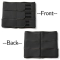 Miniatyrbillede 6 af 7: Neopren Lynlås Kvinde Shapewear Elasticitet Postpartum Recovery Sort Black M