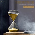 Miniatyrbild 2 av 9: Glas timglas 5/15/30 minuter Timer Skrivbordsdekoration för kontor i hemmet Glod Glod 15 Minutes