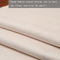 Miniatyrbild 3 av 5: Matta för vardagsrum 160x230 Modern plysch Mjuk Fluffig Sovrum Sängmattor Burvark Soffa Stol Underlägg Vit Grå Stora mattor white 120x80cm