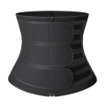 Pikkukuva 3 / 7: Neopreenivetoketju Naisten Muotoileva Alusasu Joustavuus Synnytyksen Jälkeinen Palautuminen Musta Black XL