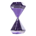 Miniatyrbild 1 av 9: Glas timglas 5/15/30 minuter Timer Skrivbordsdekoration för kontor i hemmet Mysterious Purpl Mysterious Purple 30 Minutes